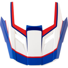 Z1R Dirt Maxx Visor Kit - Vortex - Red/White/Blue_2348258