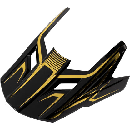 Z1R Dirt Maxx Visor Kit - Monogram - Black/Gold_2348282