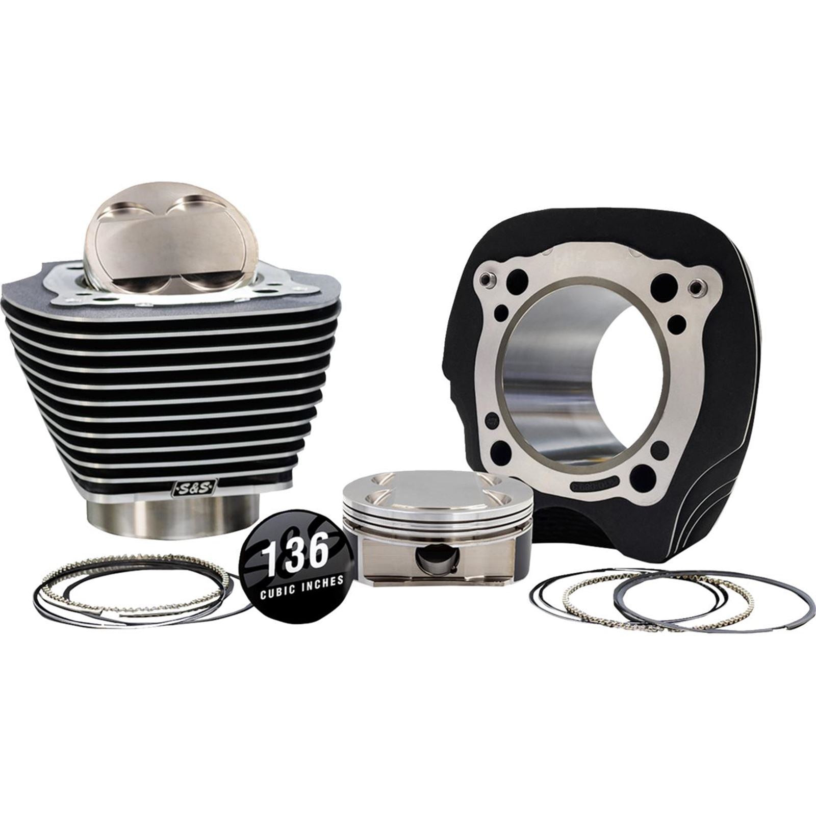 S&S Cycle 132" High Compression | 136" Big Bore Kit [MPN: 910-1009A]_1826844