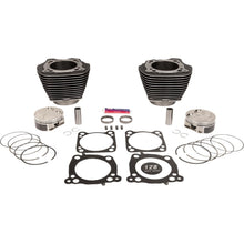 S&S Cycle Cylinder Kit - 4.500" Stroke - Black Granite w/Highlights - M8 [MPN: 910-0733A]_1864665