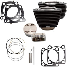 S&S Cycle Cylinder Kit - 4.500" Stroke - Wrinkle Black w/o Highlight - M8 [MPN: 910-0685A]_1790096