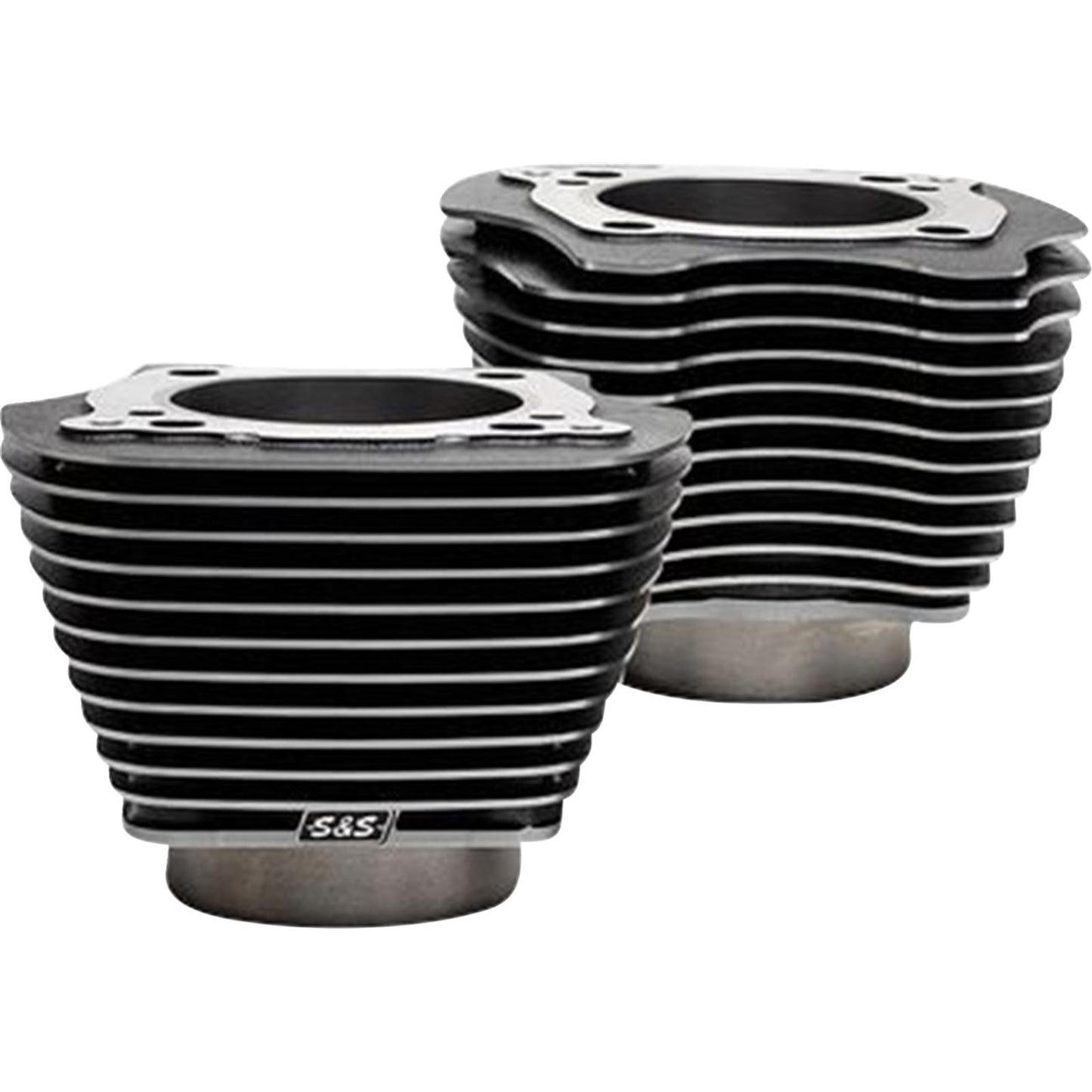 S&S Cycle Cylinder Set - 4.25" Bore - Unhoned - Black Granite w/Highlights - M8 [MPN: 910-0739A]_1819210