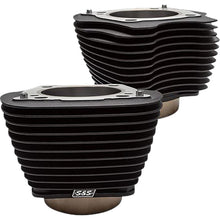 S&S Cycle Cylinder Set - 4.25" Bore - Unhoned - Wrinkle Black w/o Highlights - M8 [MPN: 498.2]_1819208