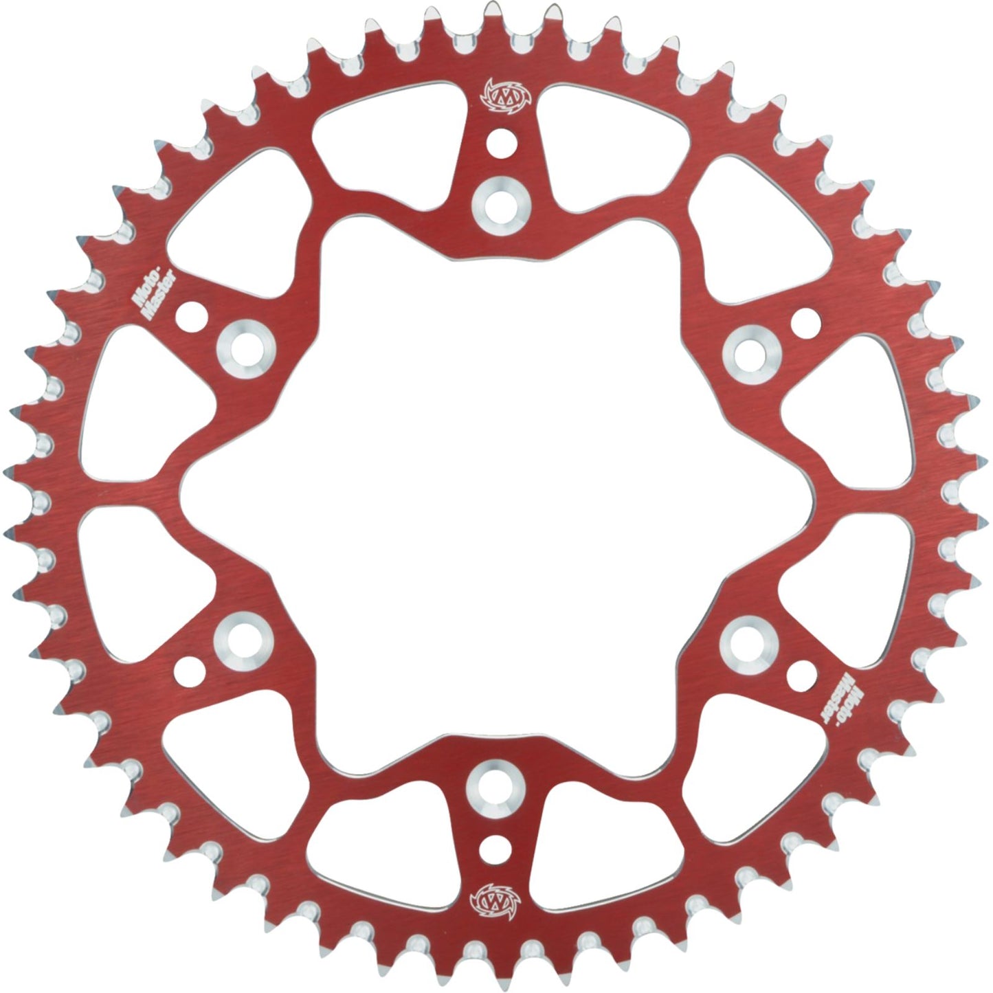 Moto-Master 7075 Aluminum Rear Sprocket - 56 Tooth - Red for Honda [MPN: 620032356]_1777216