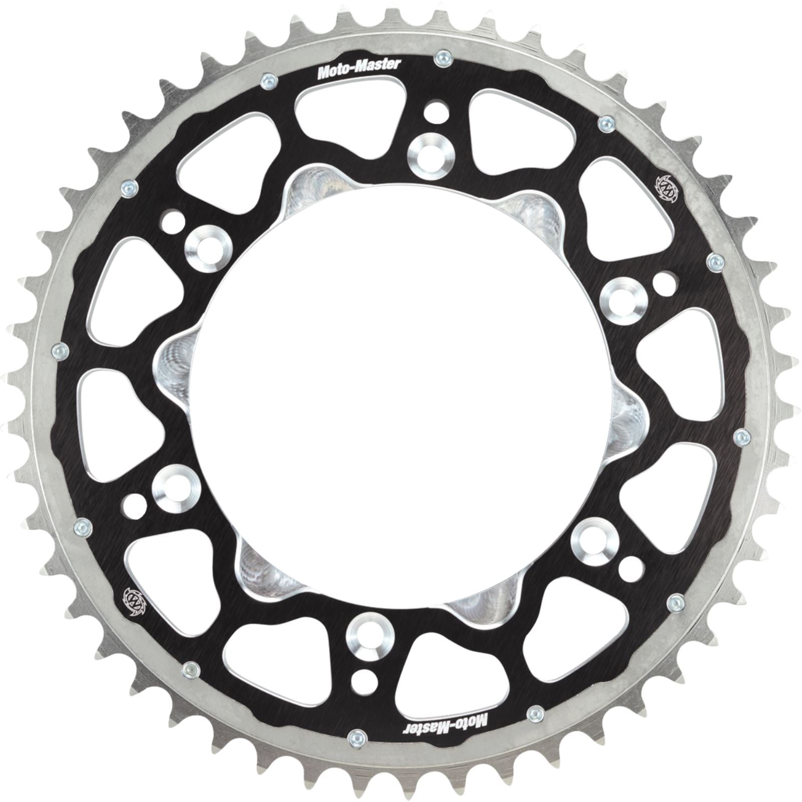 Moto-Master Fusion Dual Ring Rear Sprocket - 48 Tooth - Black for Kawasaki/Suzuki [MPN: 620053248]_1777471
