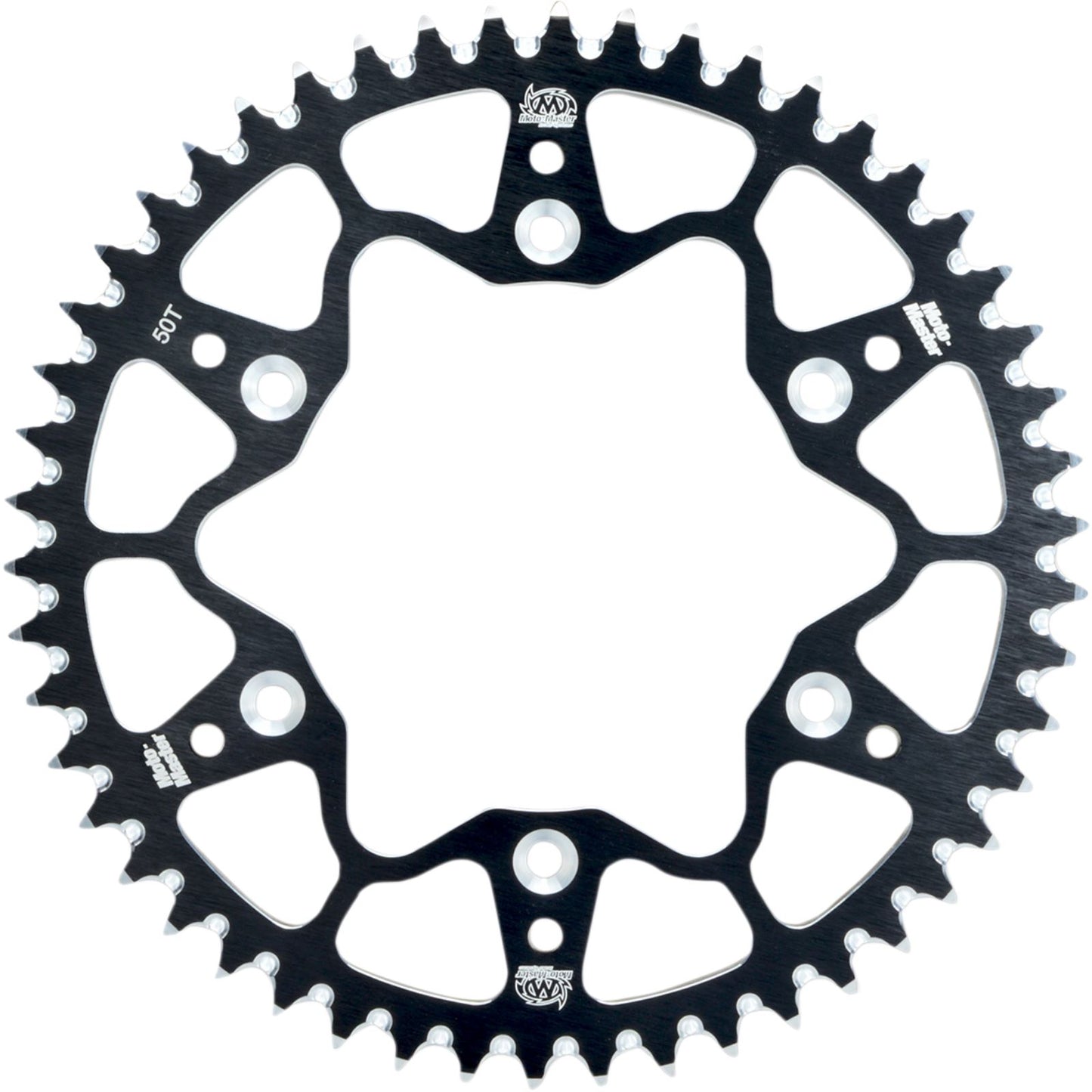 Moto-Master 7075 Aluminum Rear Sprocket - 50 Tooth - Black [MPN: 620072250]_1777467