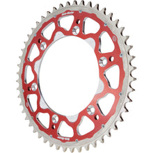 Moto-Master Fusion Series Dual Ring Rear Sprocket - 48 Tooth - Red for Honda [MPN: 620033348]_1777286