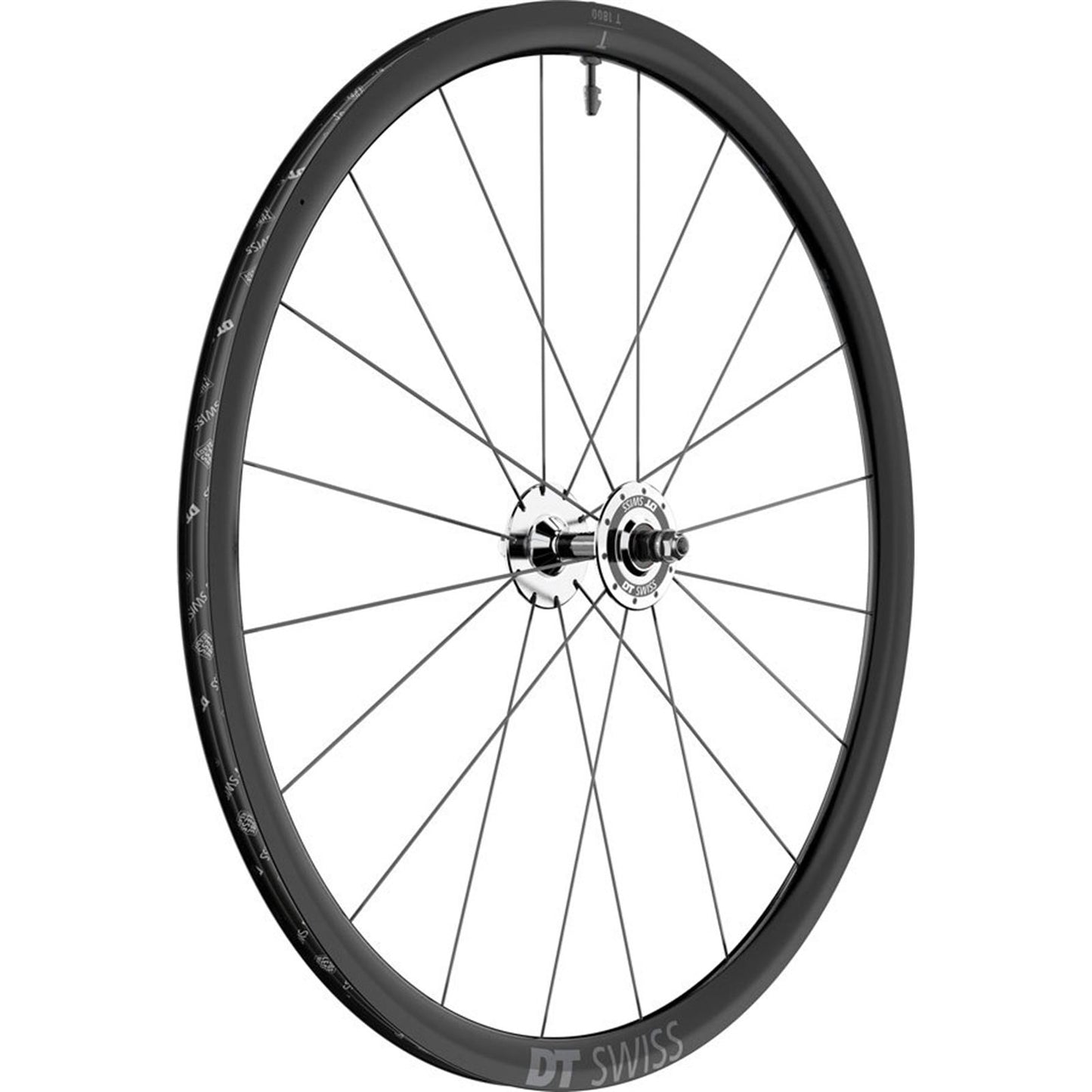 DT Swiss T 1800 Classic Front Wheel - 700, 9 x 100mm, No Brake, Black [MPN: W0T1800AAGXSA26173]_1933312