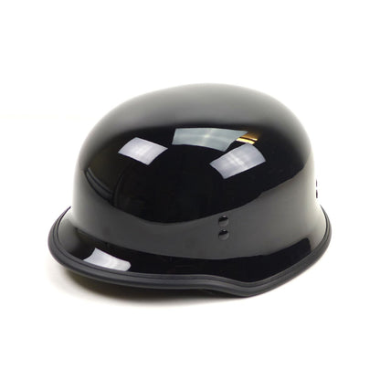 Highway 21 9mm German Beanie Helmet - Gloss Black - 5X-Large OPEN BOX [MPN: 77-10005X]_1778564