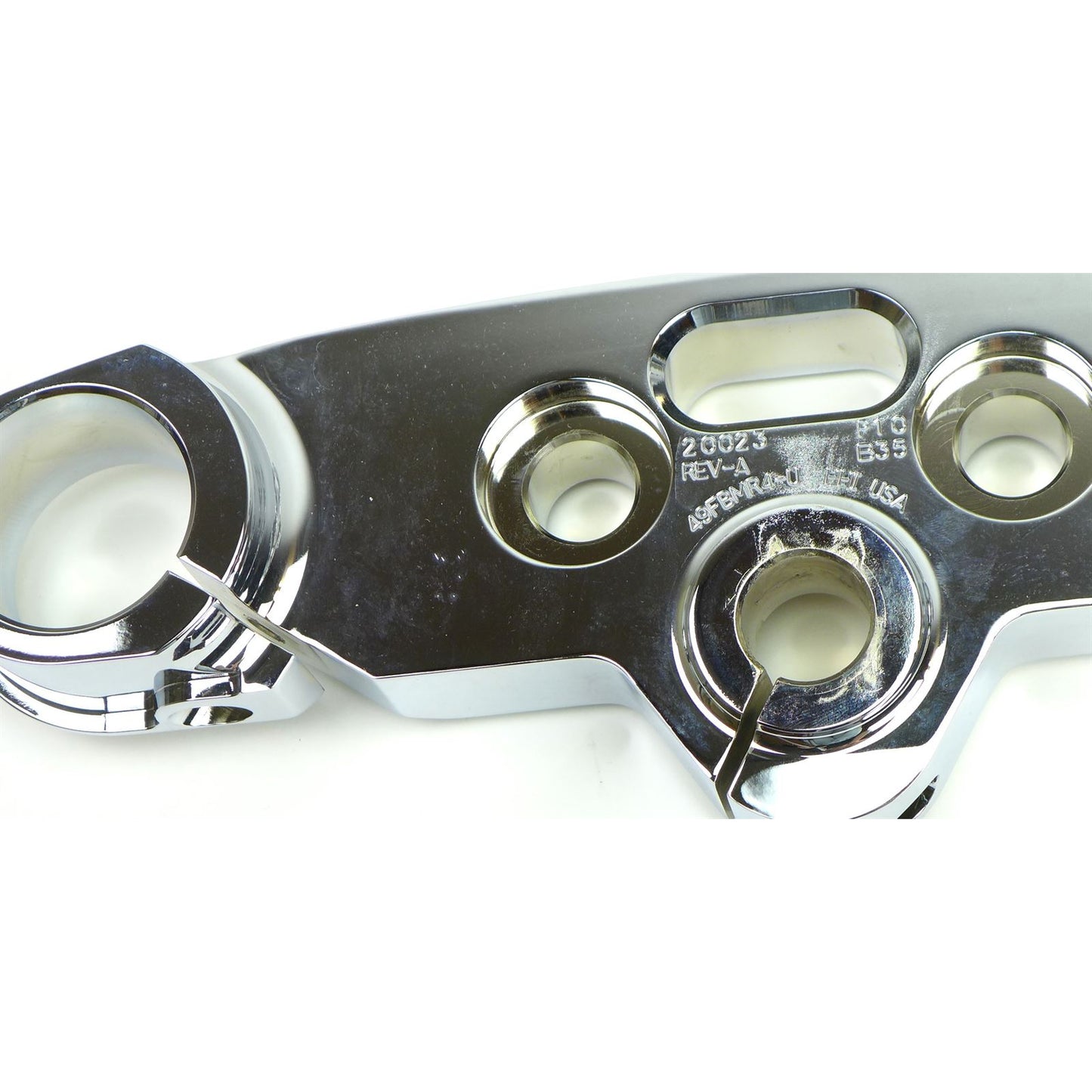 Hawg Halter Triple Tree - Chrome - 4-Degree OPEN BOX [MPN: 49FBCR4]_1778989