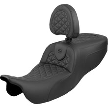 Saddlemen Roadsofa™ Seat - W/ Backrest - Tri-Gripper - For FLRT/FLTRT '15-'25 [MPN: 815-07-210B0]_1779501