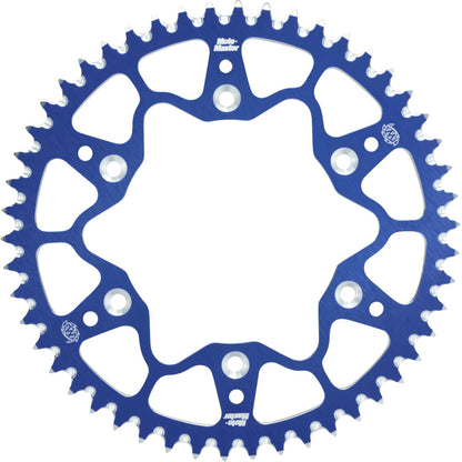 Moto-Master 7075 Aluminum Rear Sprocket - 51 Tooth - Blue [MPN: 620072451]_1779642
