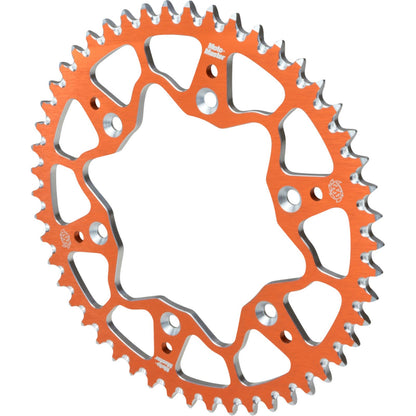 Moto-Master 7075 Aluminum Rear Sprocket - 52 Tooth - Orange [MPN: 620072552]_1779566