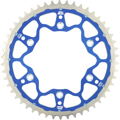 Moto-Master Fusion Series Dual Ring Rear Sprocket - 50 Tooth - Blue [MPN: 620073450]_1779713
