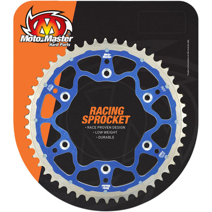 Moto-Master Fusion Series Dual Ring Rear Sprocket - 50 Tooth - Blue [MPN: 620073450]_1779714