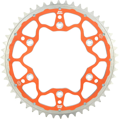 Moto-Master Fusion Series Dual Ring Rear Sprocket - 50 Tooth - Orange [MPN: 620073550]_1779169