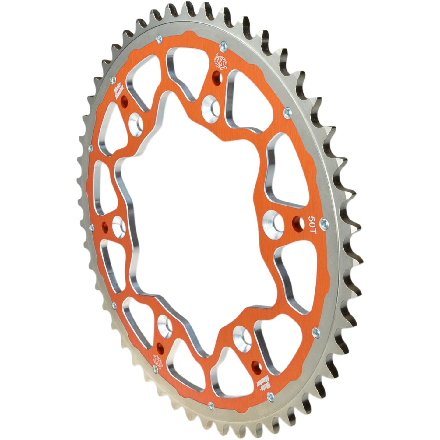 Moto-Master Fusion Series Dual Ring Rear Sprocket - 50 Tooth - Orange [MPN: 620073550]_1779170