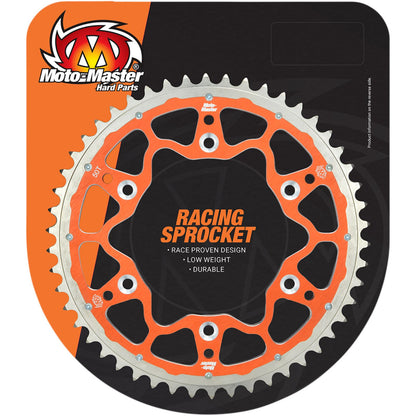 Moto-Master Fusion Series Dual Ring Rear Sprocket - 50 Tooth - Orange [MPN: 620073550]_1779251