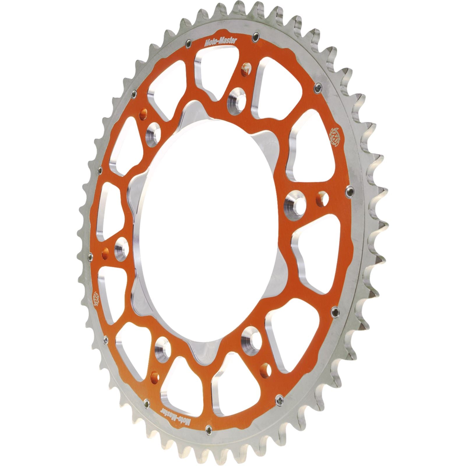 Moto-Master Dual Ring Rear Sprocket - 46 Tooth - Orange for Gas Gas/Husqvarna/KTM [MPN: 620083546]_1779611