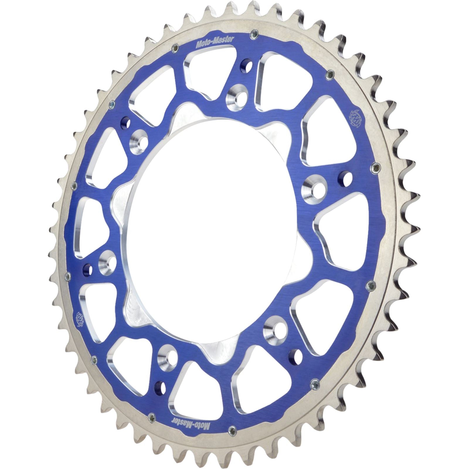 Moto-Master Fusion Series Dual Ring Rear Sprocket - 48 Tooth - Blue - For Yamaha [MPN: 620093448]_1779174