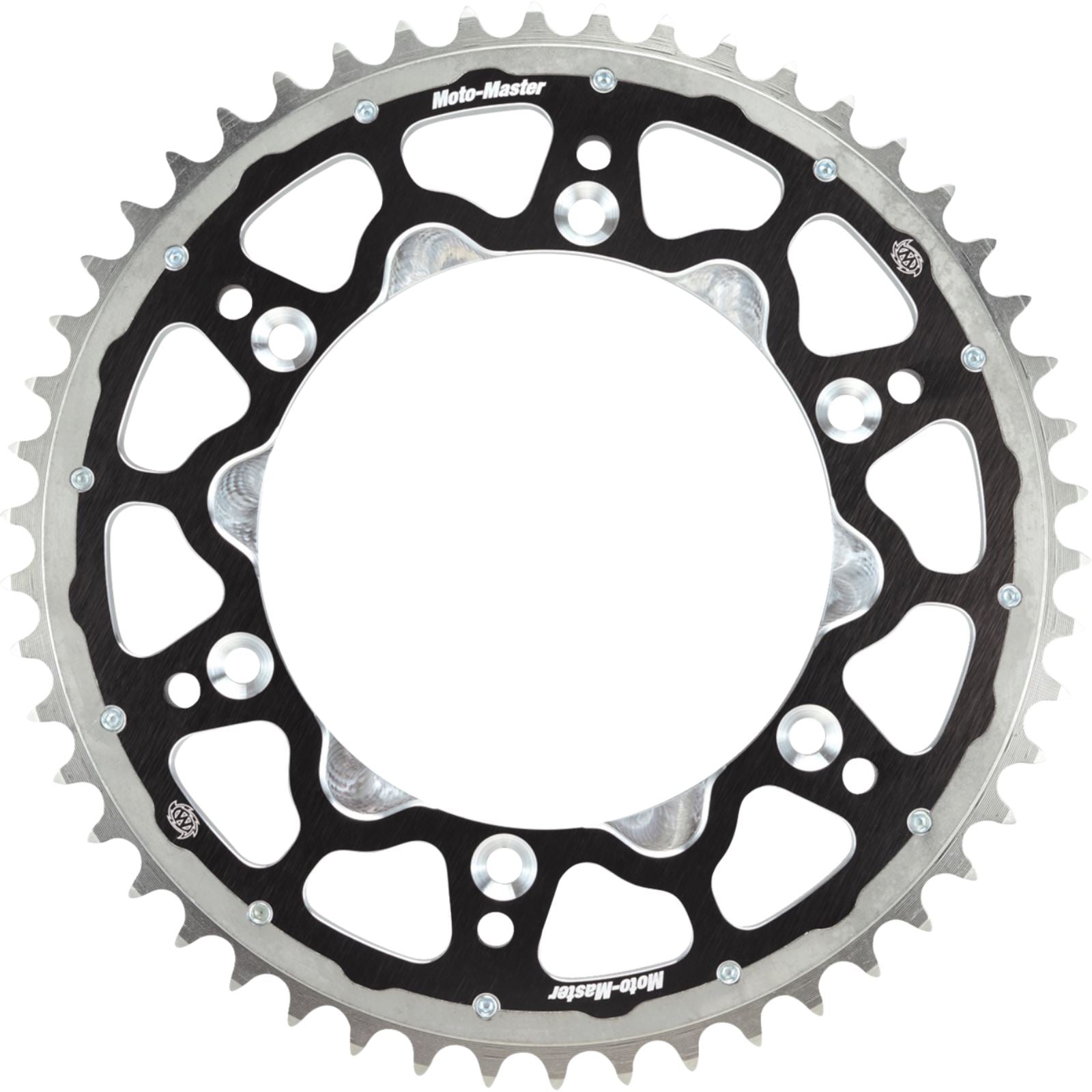 Moto-Master Fusion Series Dual Ring Rear Sprocket - 51 Tooth - Black [MPN: 620123251]_1779272