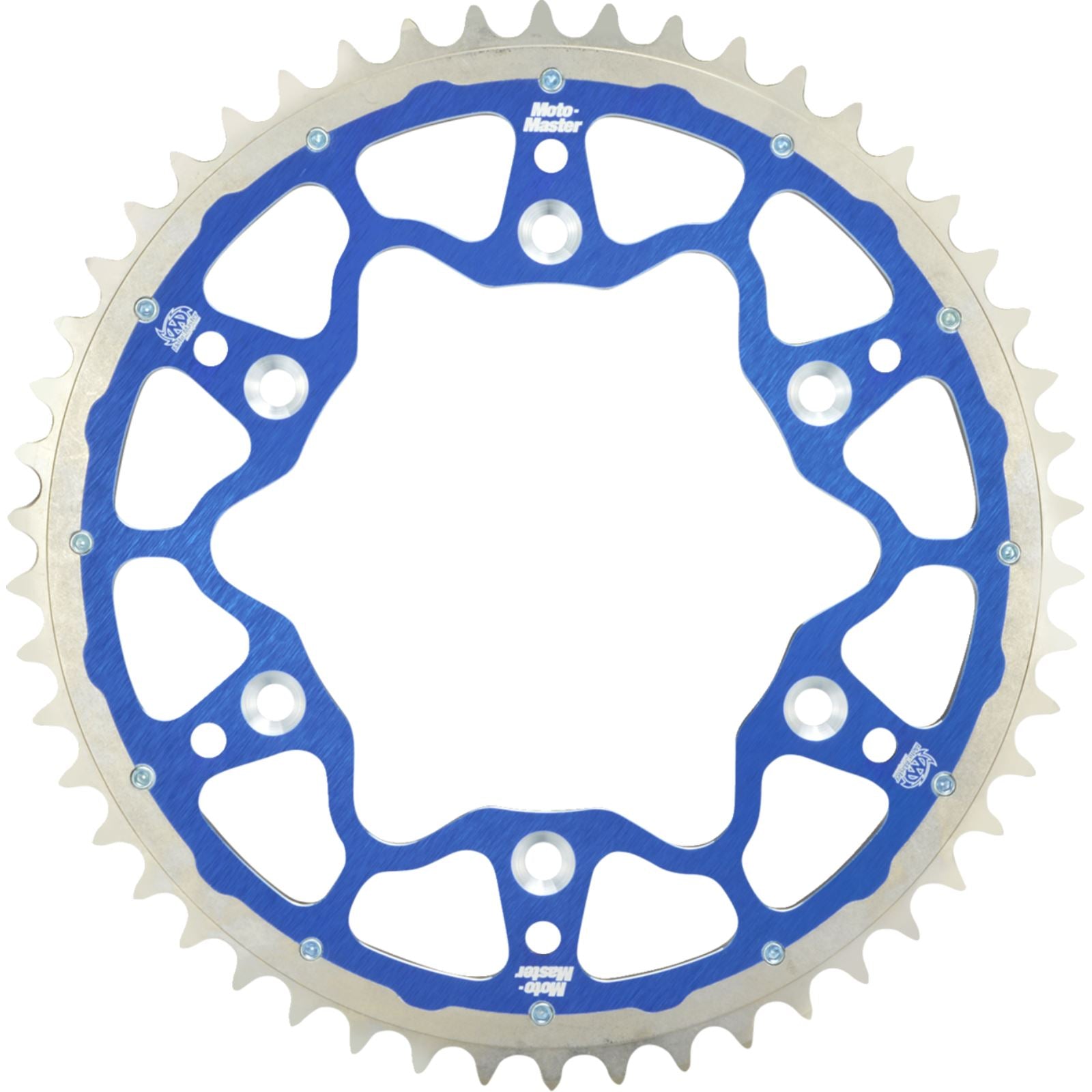 Moto-Master Fusion Series Dual Ring Rear Sprocket - 52 Tooth - Blue [MPN: 620123452]_1779694