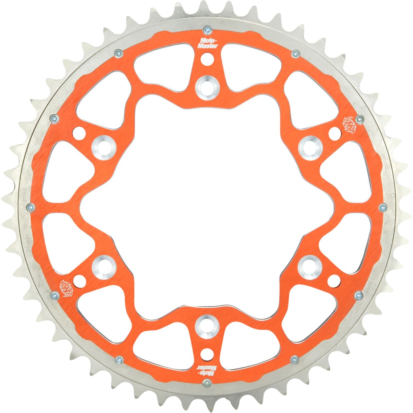 Moto-Master Dual Ring Rear Sprocket - 50 Tooth - Orange for Gas Gas/Husqvarna/KTM [MPN: 620273550]_1779152
