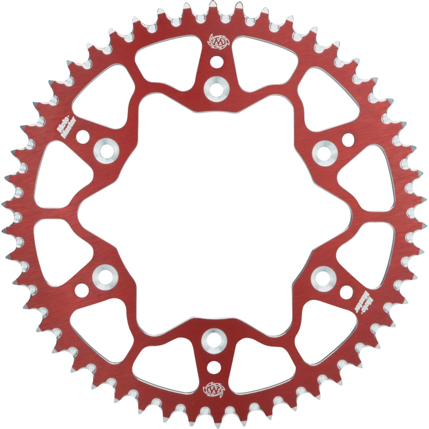 Moto-Master 7075 Aluminum Rear Sprocket - 51 Tooth - Red [MPN: 620072351]_1779401