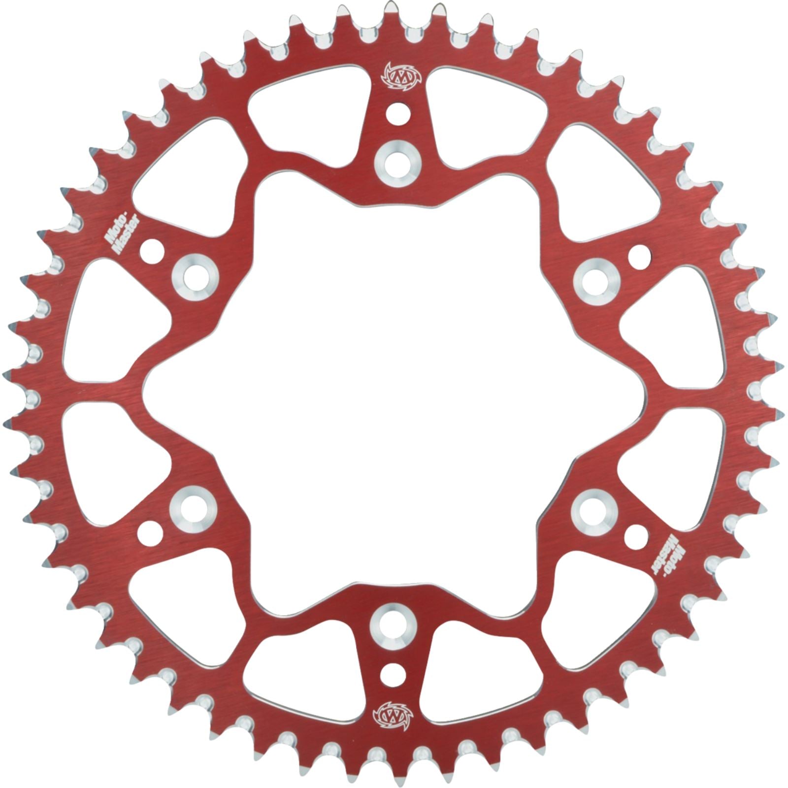 Moto-Master 7075 Aluminum Rear Sprocket - 51 Tooth - Red [MPN: 620072351]_1779401