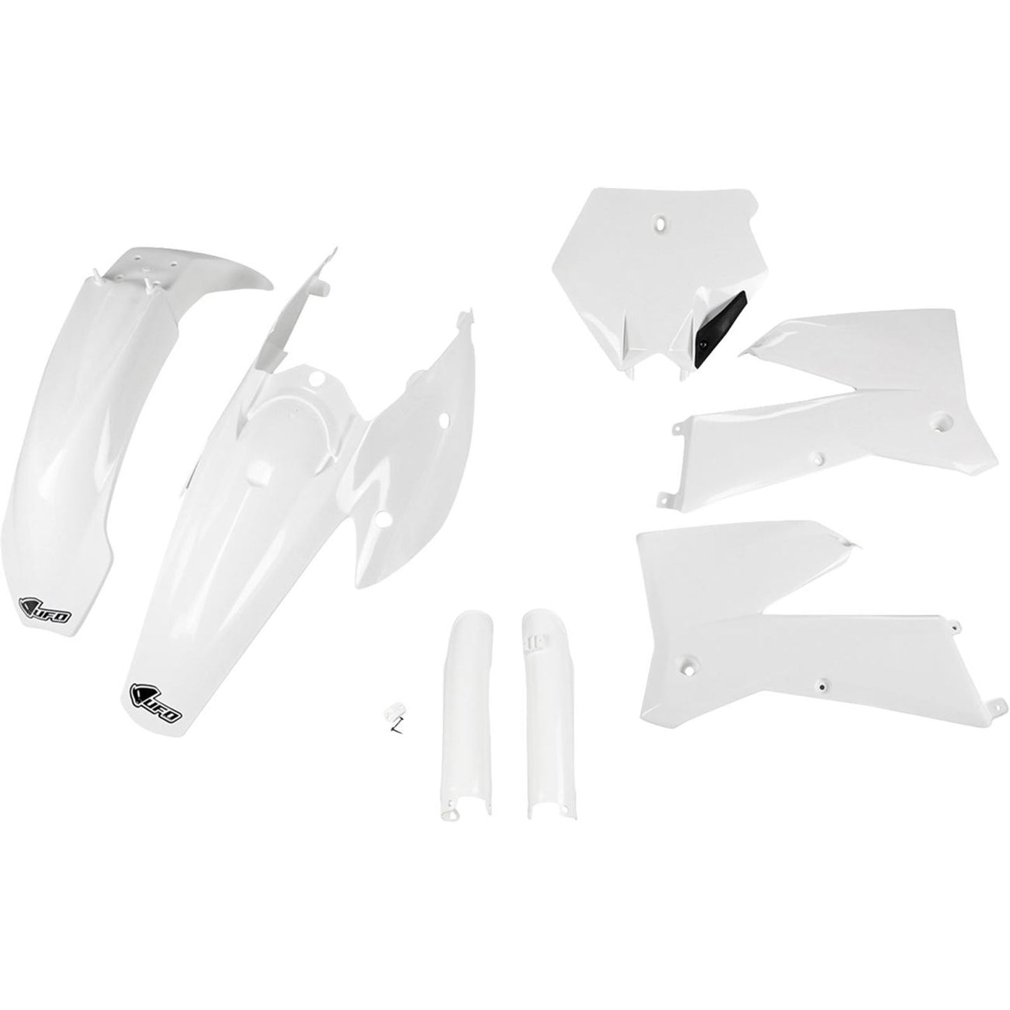UFO Plastics Body Kit - White for SX 125/250 | SX-F 250 [MPN: KTKIT503F@047]_1790289