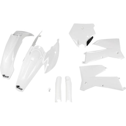 UFO Plastics Body Kit - White for SX 125/250 | SX-F 250 [MPN: KTKIT503F@047]_1790289
