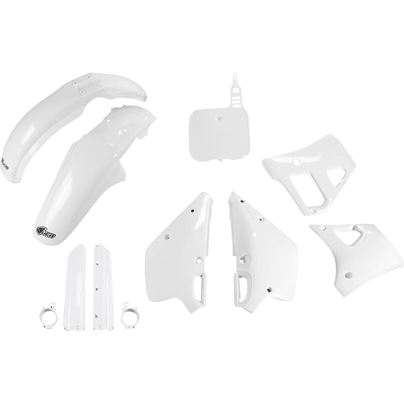 UFO Plastics Body Kit - OEM White for YZ 125 [MPN: YAKIT297F@999]_1790285