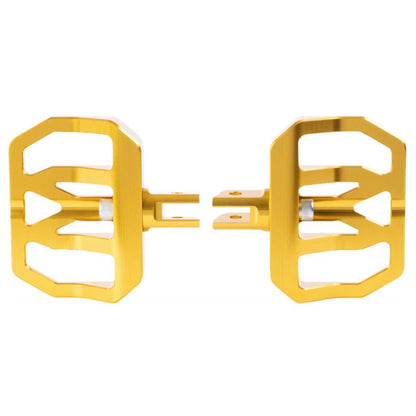 Thrashin Supply Company Mini Aggressor Floorboards - Gold - Front - FL [MPN: TSC-2031-5-SF]_1955962