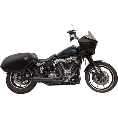 Bassani Manufacturing 2-into-1 Ripper Exhaust System - Short - Black for M8 Softail [MPN: 1S79B]_1779444