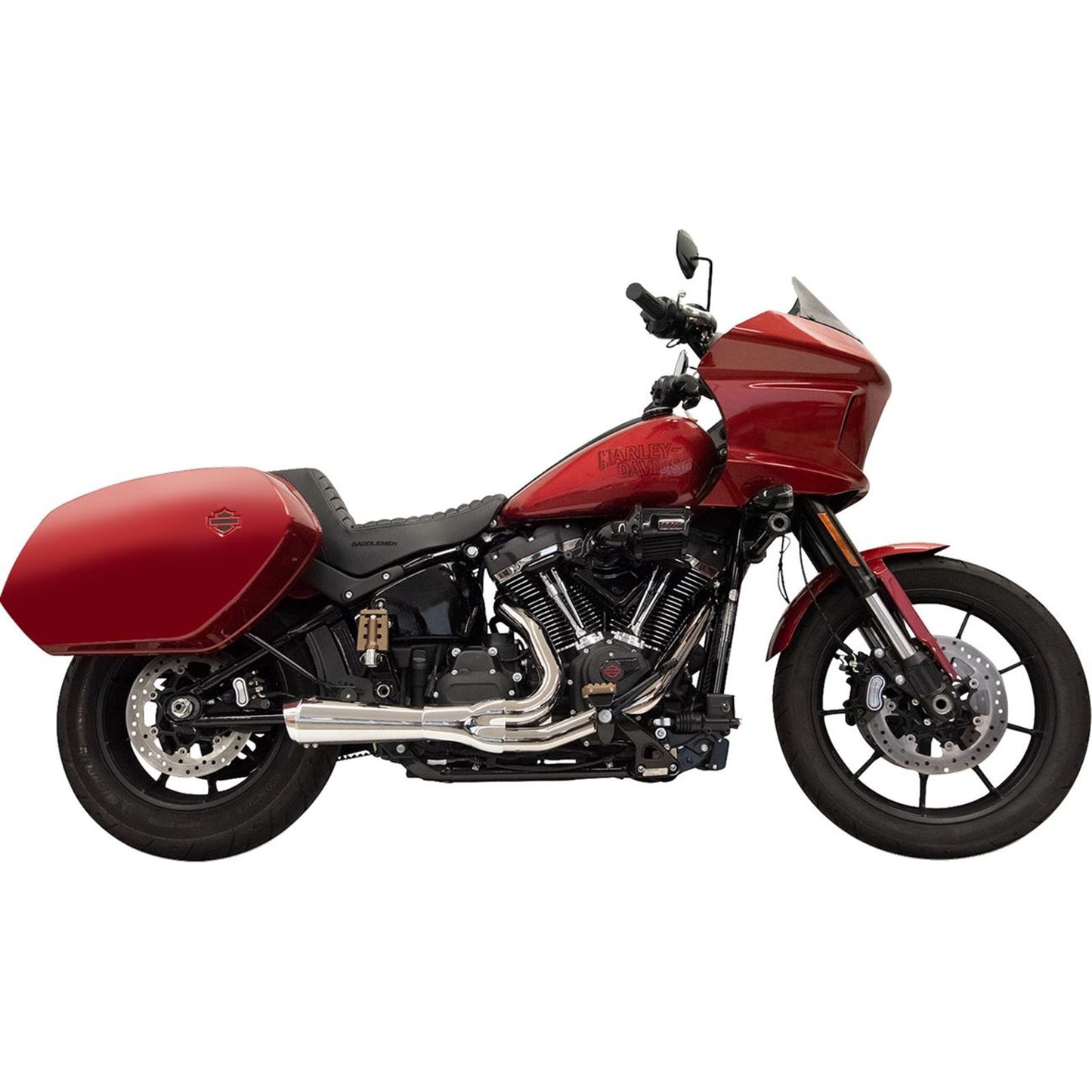 Bassani Manufacturing 2-into-1 Ripper Exhaust System - Chrome - 49-State for M8 Softail [MPN: 1S79E]_1790297