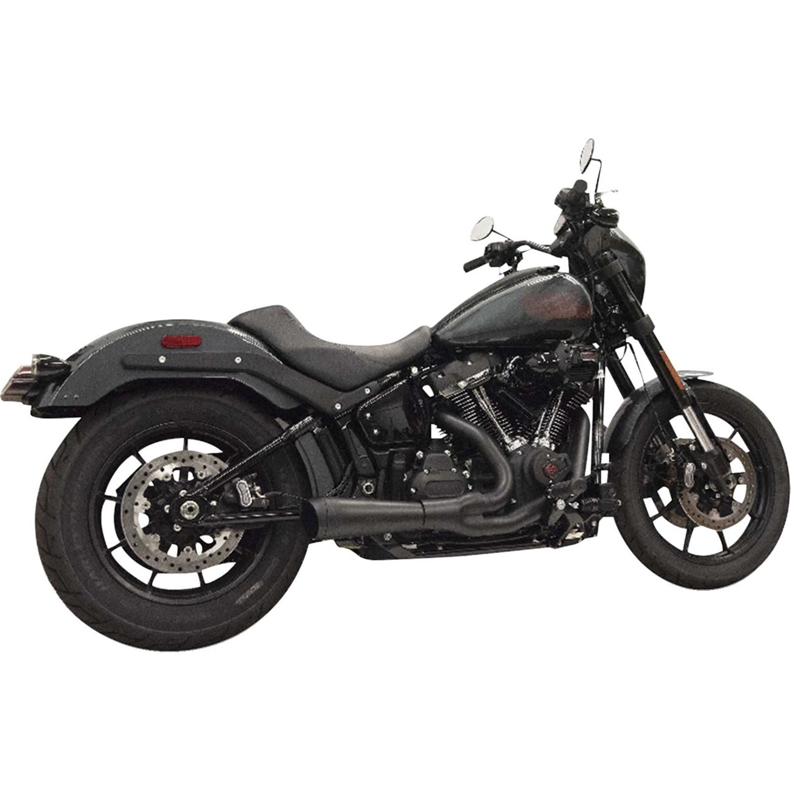 Bassani Manufacturing 2-into-1 Ripper Exhaust System - Short - Chrome - 49-State for M8 Softail [MPN: 1S75E]_1790281