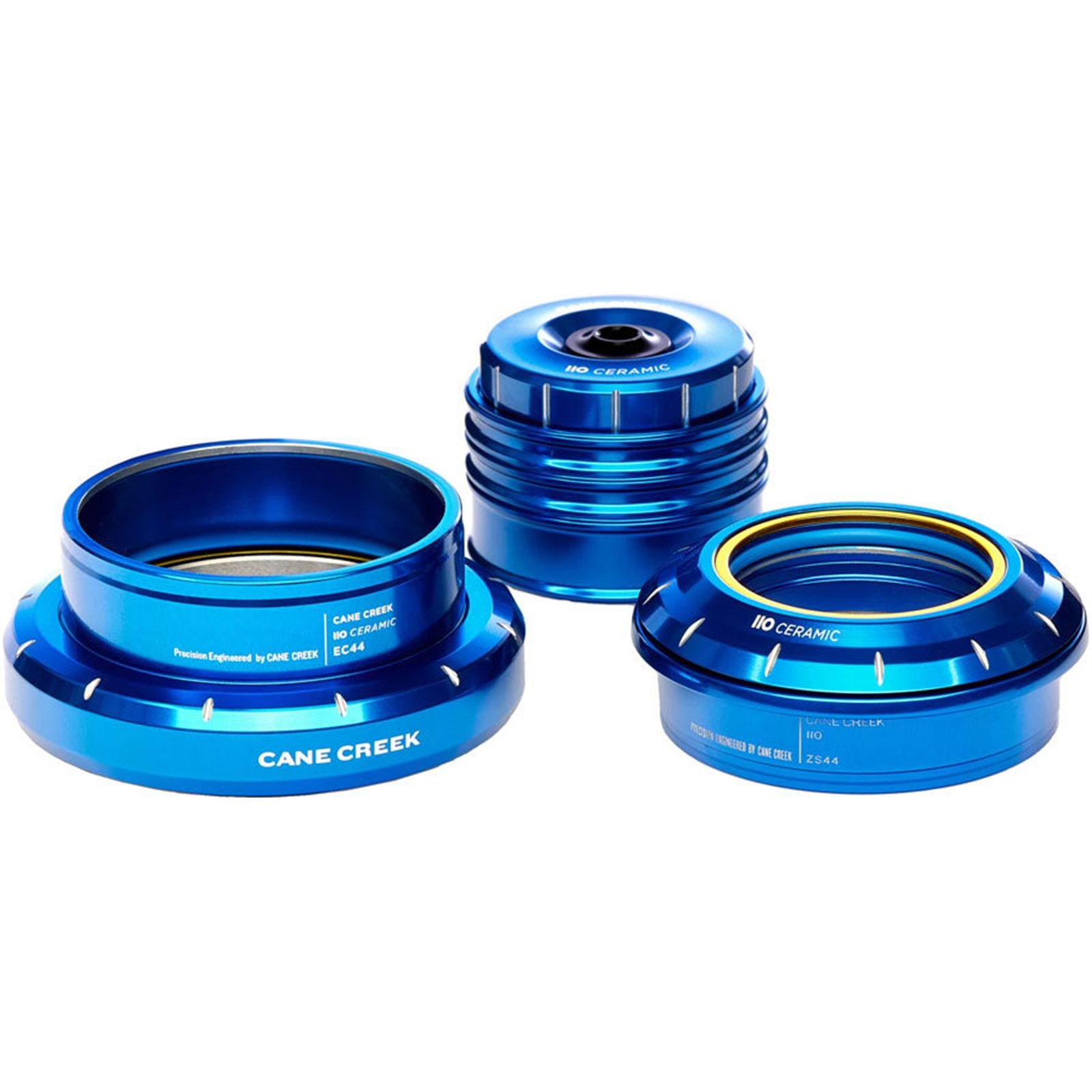 Cane Creek 110 30th Anniversary Headset ZS44/28.6/H12 Upper-EC44/40 Lower Blue [MPN: BAA2371-CC30]_1924366