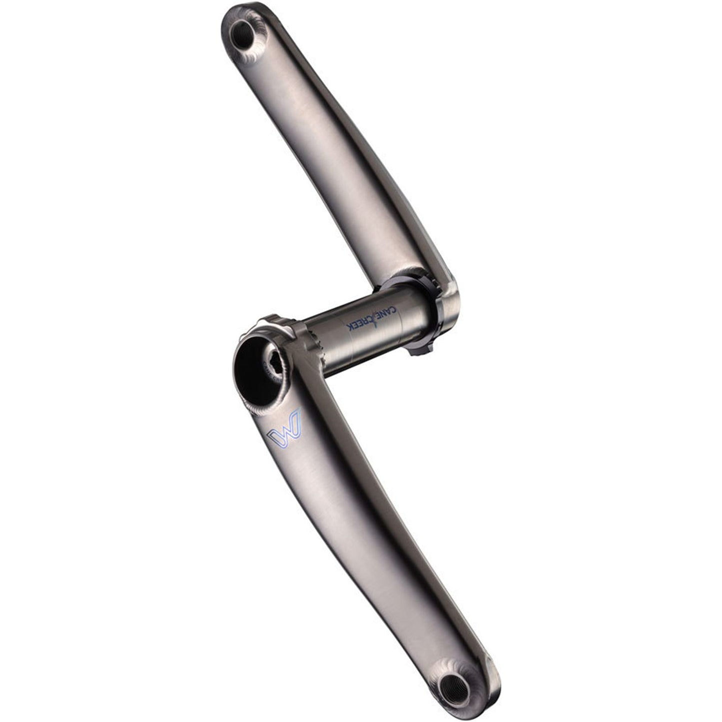 Cane Creek eeWings Mountain Titanium Crankset - 165mm, Brushed Titanium [MPN: BAI0316]_1921338