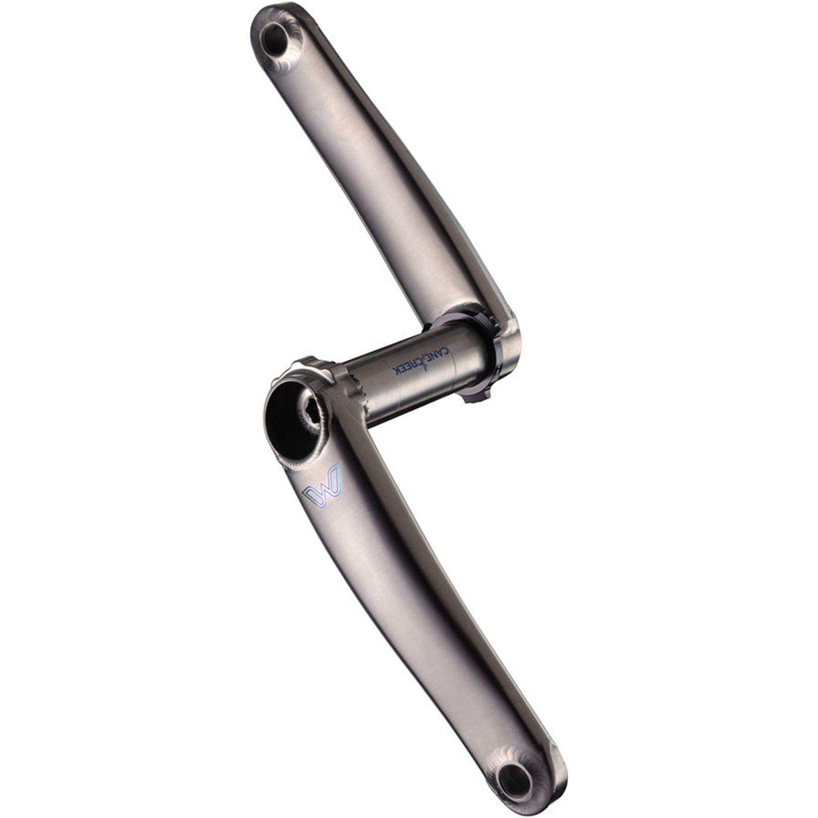 Cane Creek eeWings Mountain Titanium Crankset - 165mm, Brushed Titanium [MPN: BAI0316]_1921338