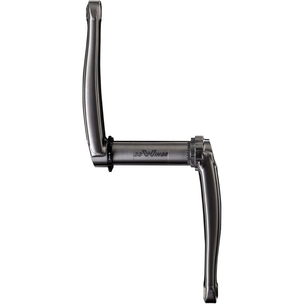 Cane Creek eeWings All-Road Titanium Crankset - 170mm, Brushed Titanium [MPN: BAI0313]_1921265