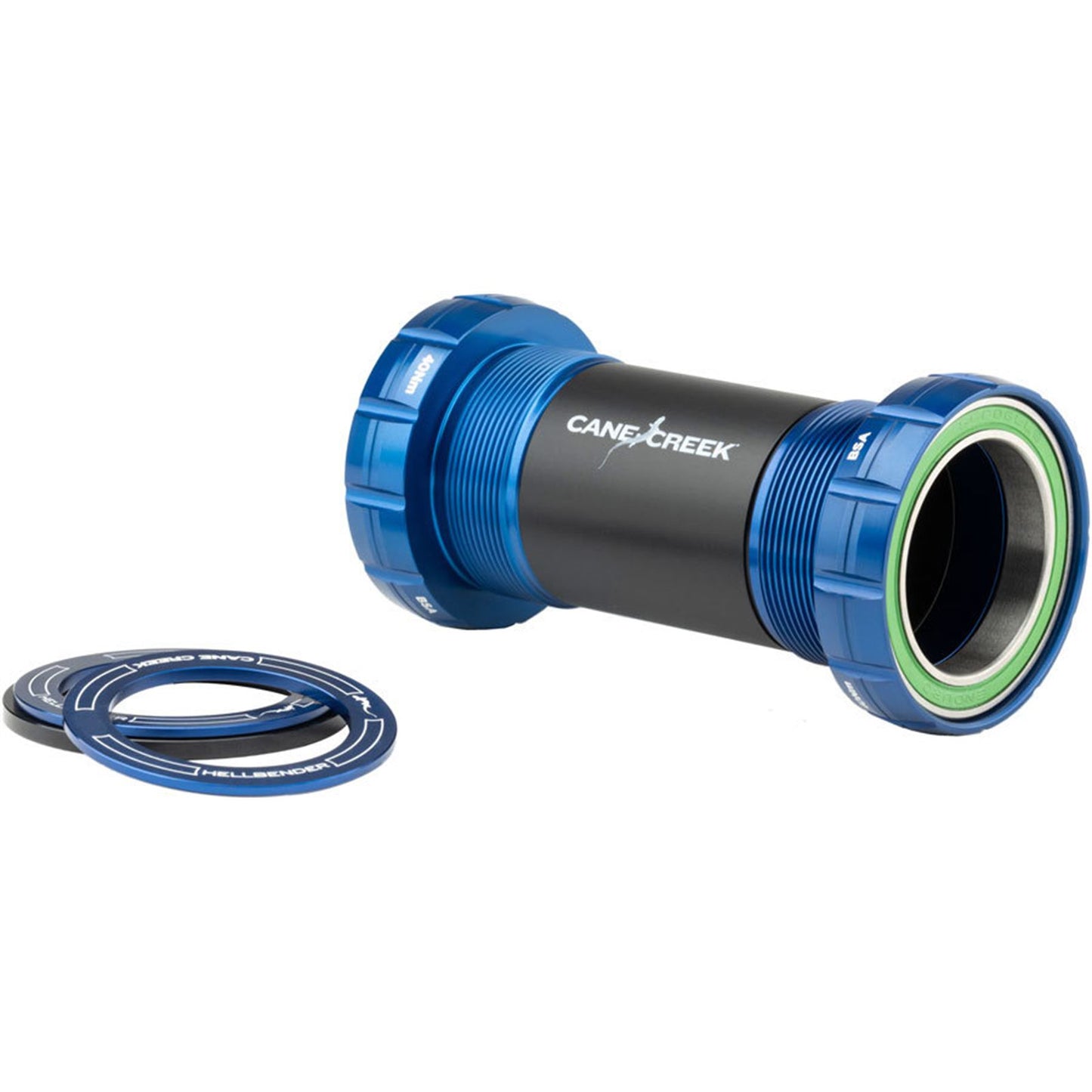 Cane Creek Hellbender 70 Bottom Bracket - English, For DUB Spindles, Blue [MPN: BAI0156B]_1921663