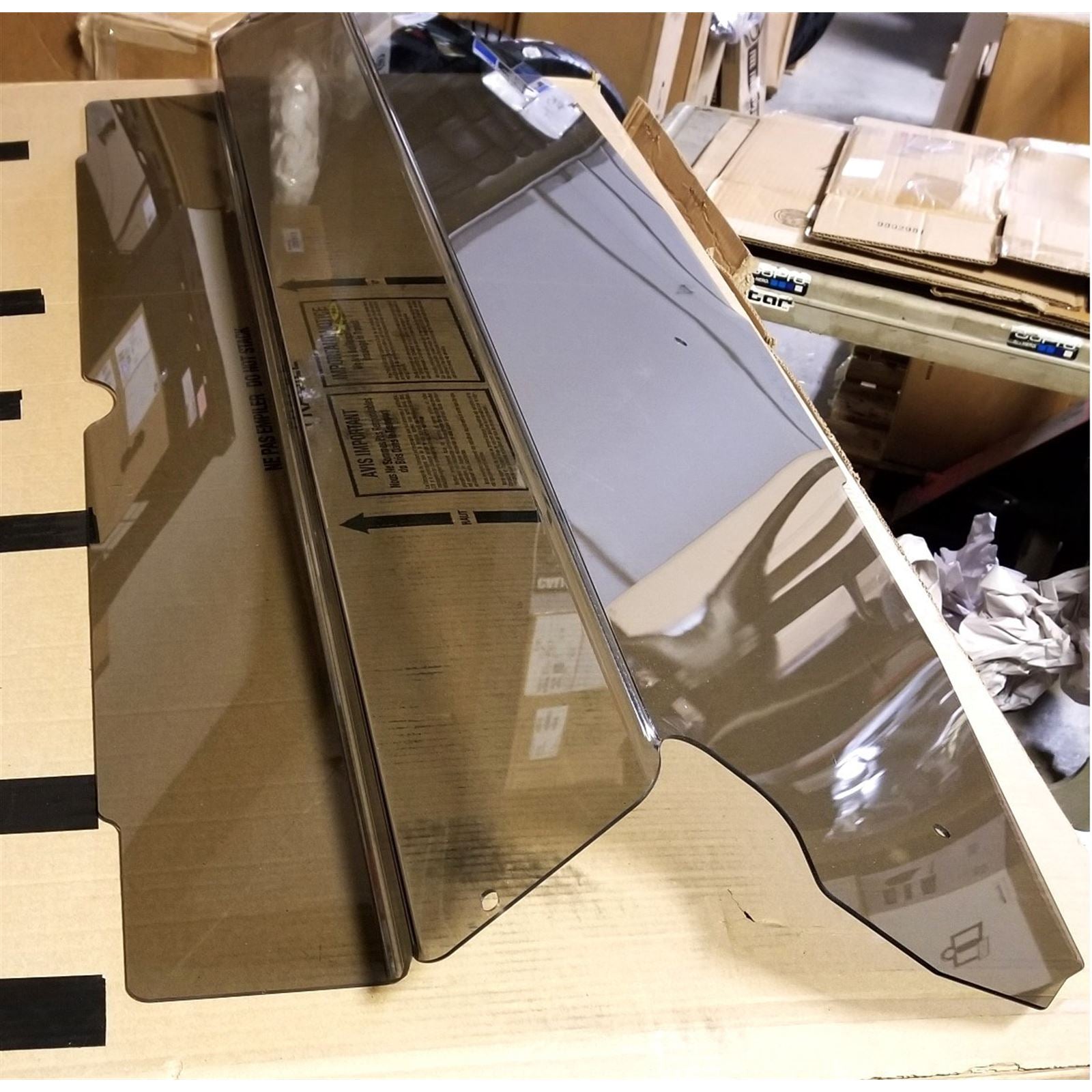 Spike Powersports Spike Rear Windshield - Tinted - for Yamaha OPEN BOX [MPN: 77-1400-R-T]_1780392