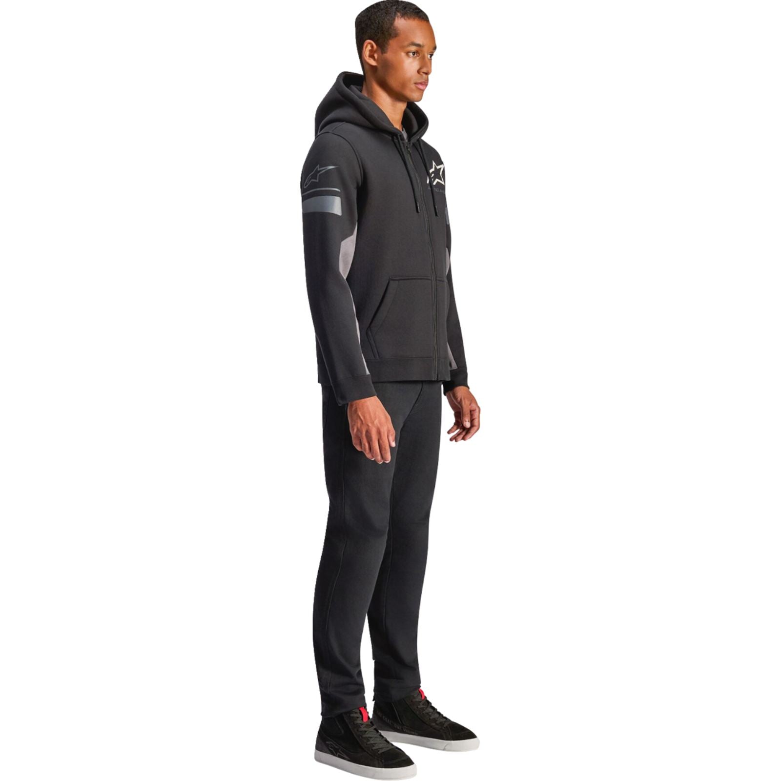 Alpinestars Esemex Hoodie - Black/Charcoal_2558901