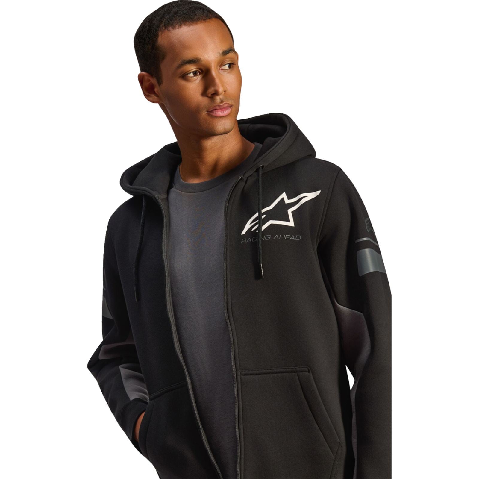 Alpinestars Esemex Hoodie - Black/Charcoal_2563047