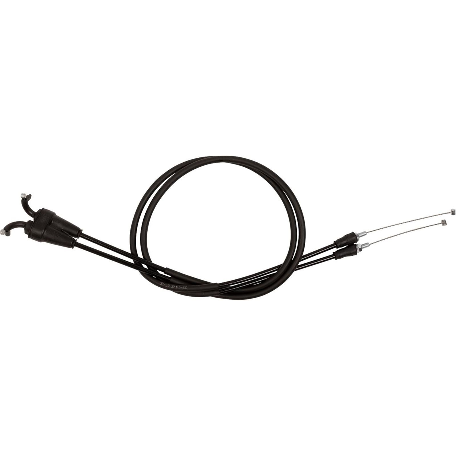 Moose Offroad Black Vinyl Throttle Cable Stock Length fits GasGas/Husqvarna/KTM [MPN: 45-1276]_1883576