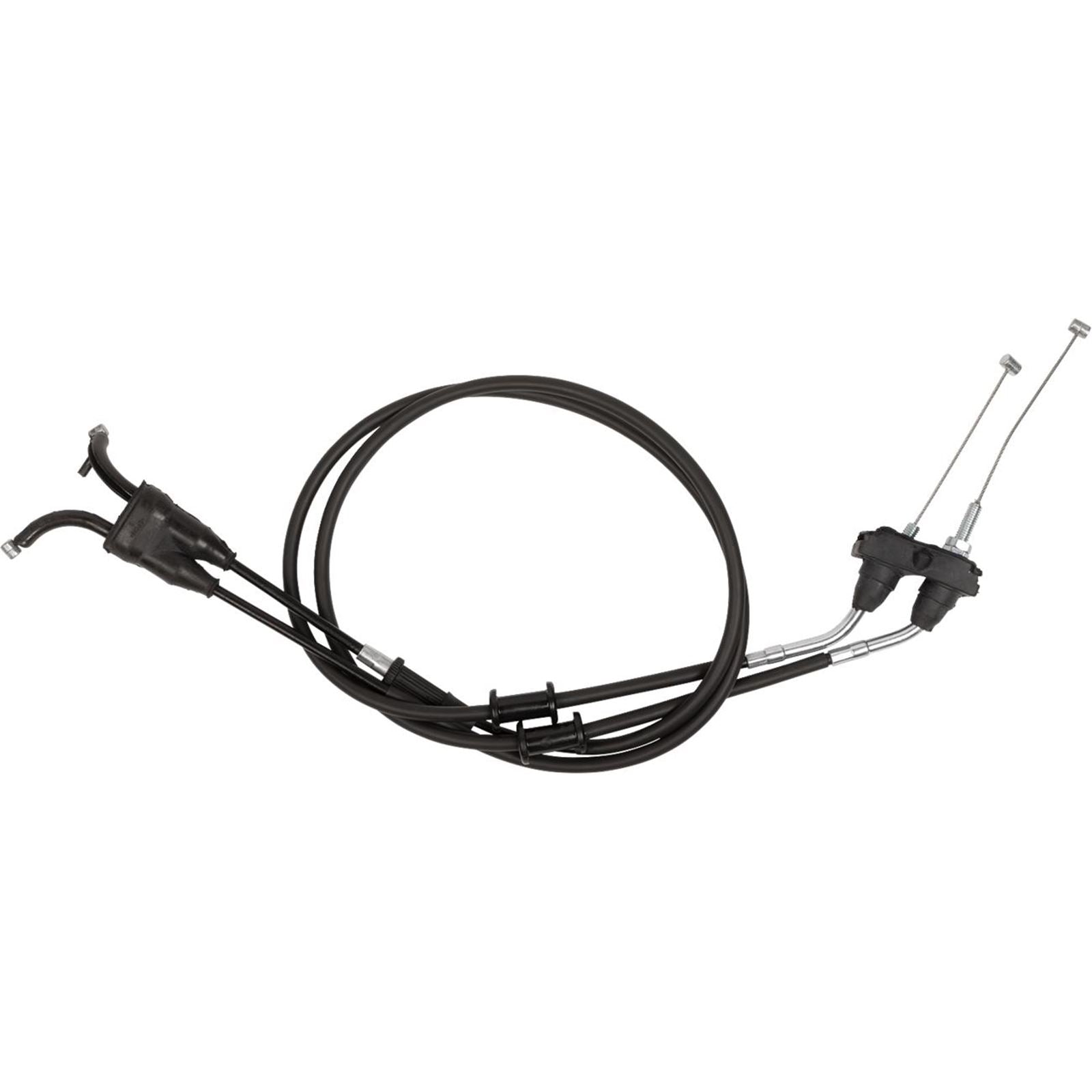 Moose Offroad Black Vinyl Throttle Cable - Stock Length for Yamaha 250 [MPN: 45-1281]_1853725