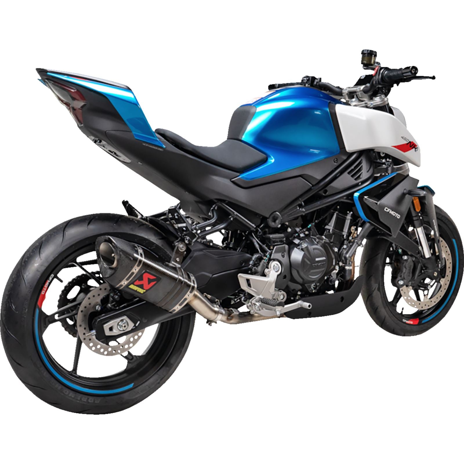 Akrapovic Slip-On Line Muffler - Carbon Fiber for CFMOTO 450SR/NK [MPN: S-CF4SO1-APC]_1781852