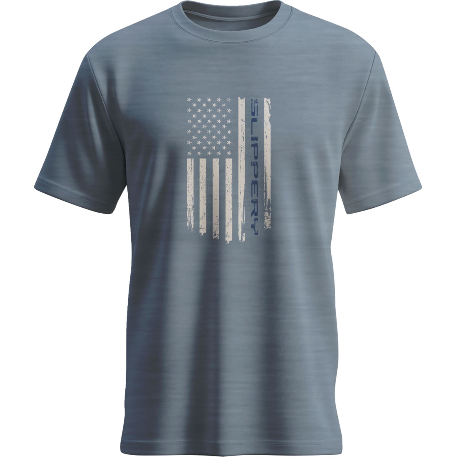Slippery Flag Flint T-Shirt - Heather Blue_1781923