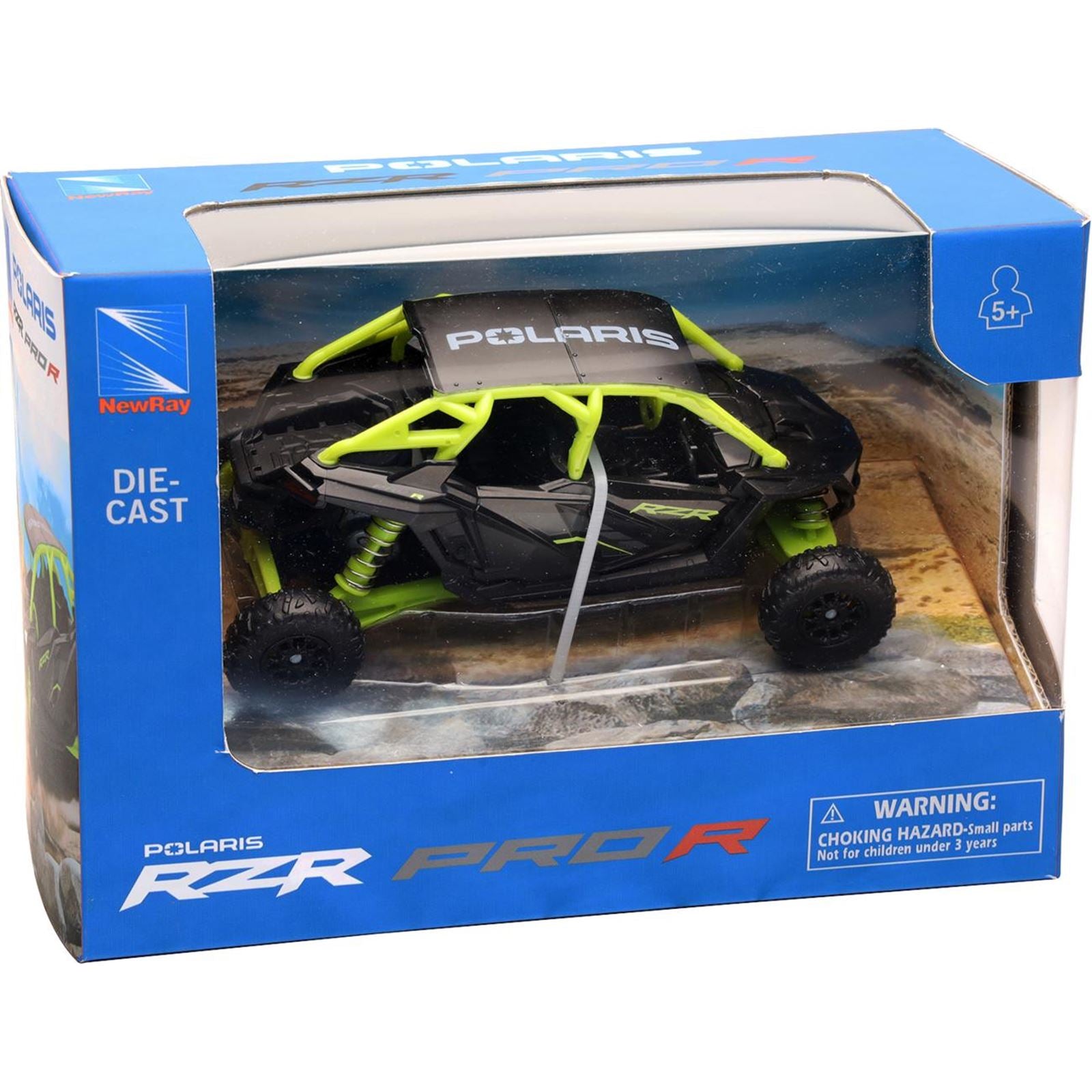 New-Ray Toys Polaris RZR Pro R4 - 1:18 Scale Model - Black [MPN: 07393]_1790309