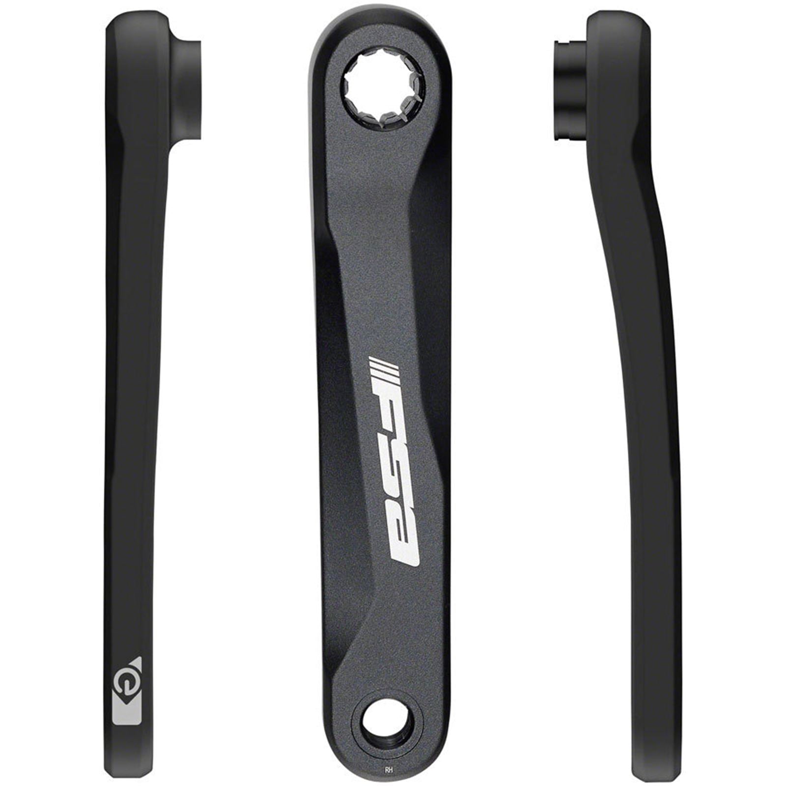 Full Speed Ahead CK-746 Ebike Crank Arm Set BROSE ISIS. 170mm without bolts, Black [MPN: 32400029003050]_1921394